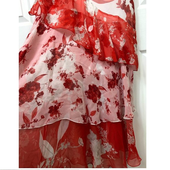 alice + olivia Olympia Asymmetrical Maxi Dress - Picture 8 of 11